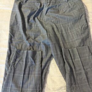 Talbots Woman’s Classic Gray Checkered Pants